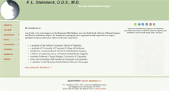 Desktop Screenshot of doctorsteinbeck.com